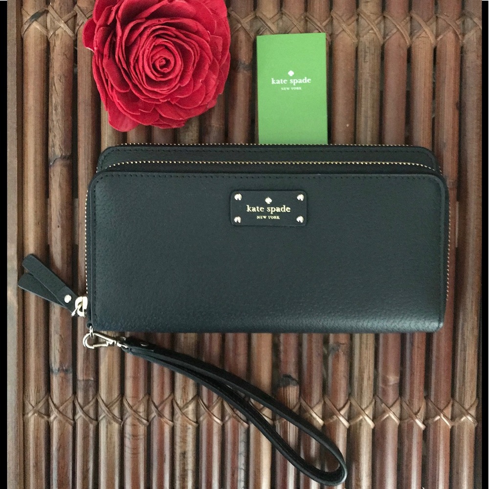 Kate Spade Grove Street Anita Double Zip Wallet